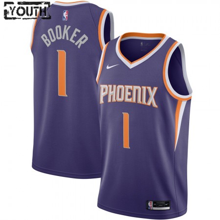 Kinder NBA Phoenix Suns Trikot Devin Booker 1 Nike 2020-2021 Icon Edition Swingman